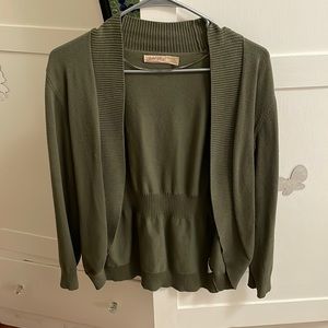 Army green Sweater